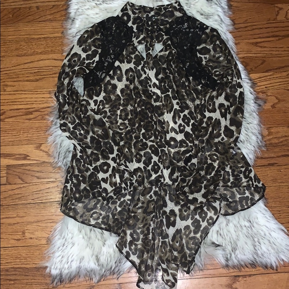 Leopard print shirt